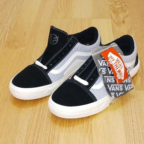 Vans Shoes - 💎 HP 💎 Vans BMX Old Skool PinStripe Skateboard Shoes size 7.5 Men/9 Women